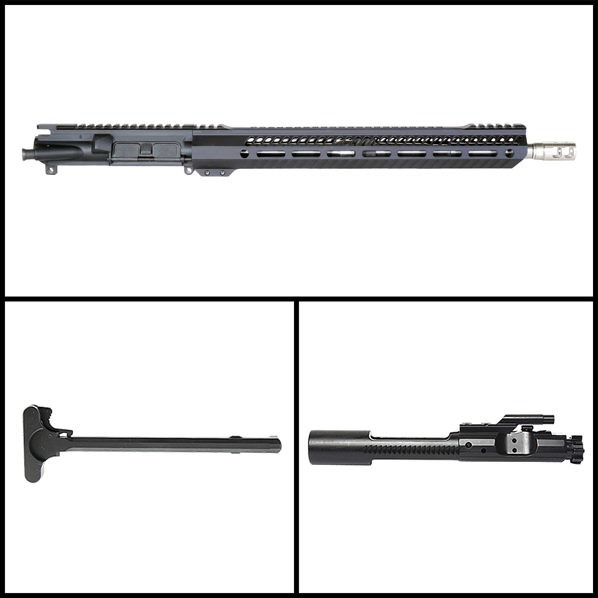 DTT 'Silver Sentinel' 16-inch AR-15 5.56 NATO Stainless Rifle Complete Upper Build