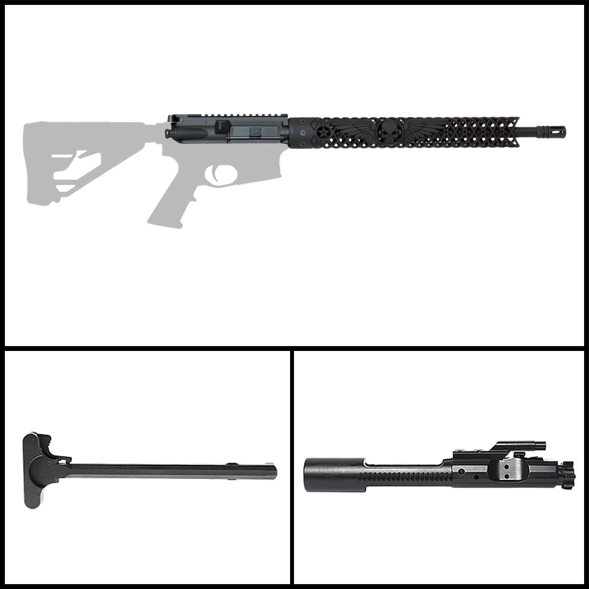 Davidson Defense 'Freebird' 16-inch AR-15 5.56 NATO Nitride Rifle Complete Upper Build