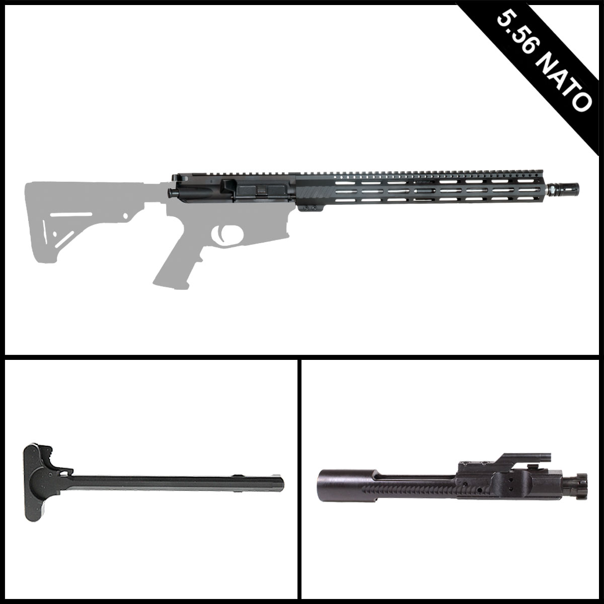 Davidson Defense Strider’s Shadow 16-inch AR-15 5.56 NATO Rifle Complete Upper Build