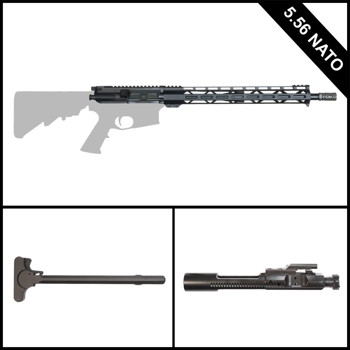 Davidson Defense Shadow Protocol 16-inch AR-15 5.56 NATO Rifle Complete Upper Build