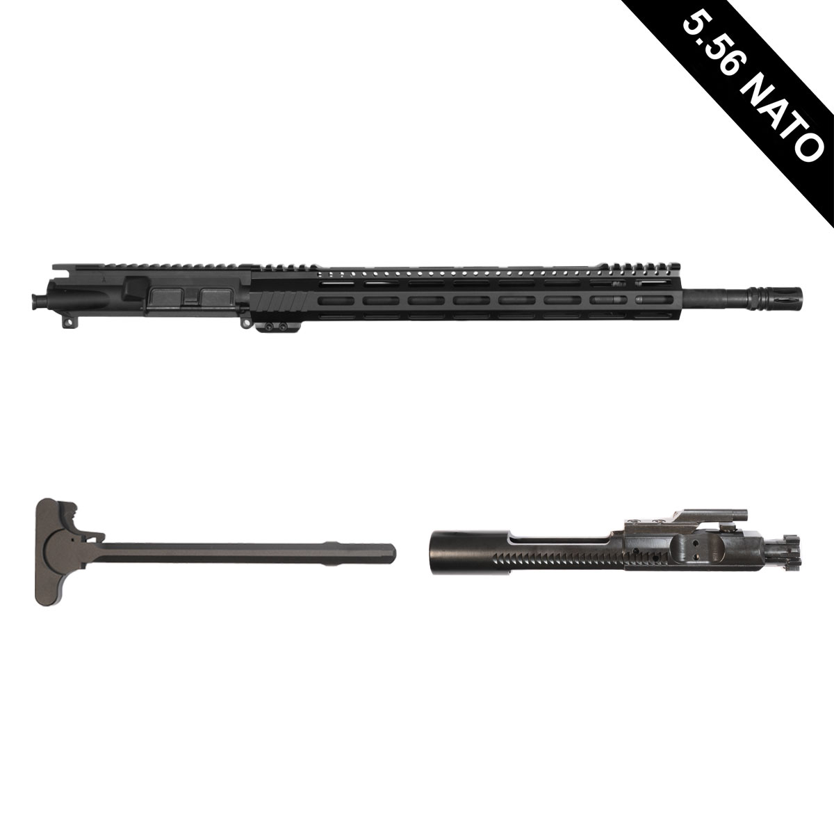 Davidson Defense Crashout 18-inch Rifle-Gas 5.56 NATO AR-15 Rifle Complete Upper Build