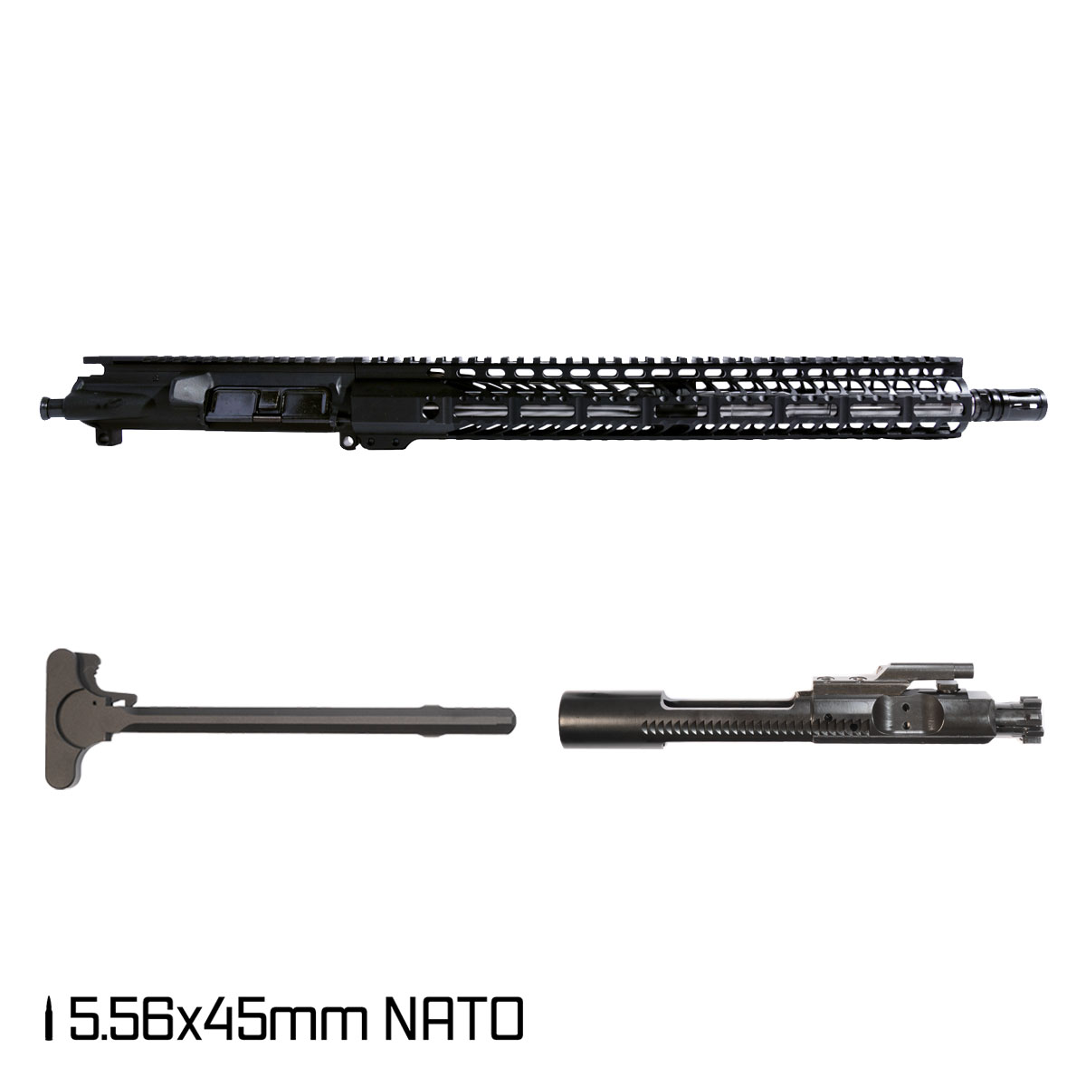 Davidson Defense True Grit III 16-inch Carbine-Gas 1:8 5.56 NATO AR-15 Freefloat M-Lok Handguard Rifle Complete Upper Build