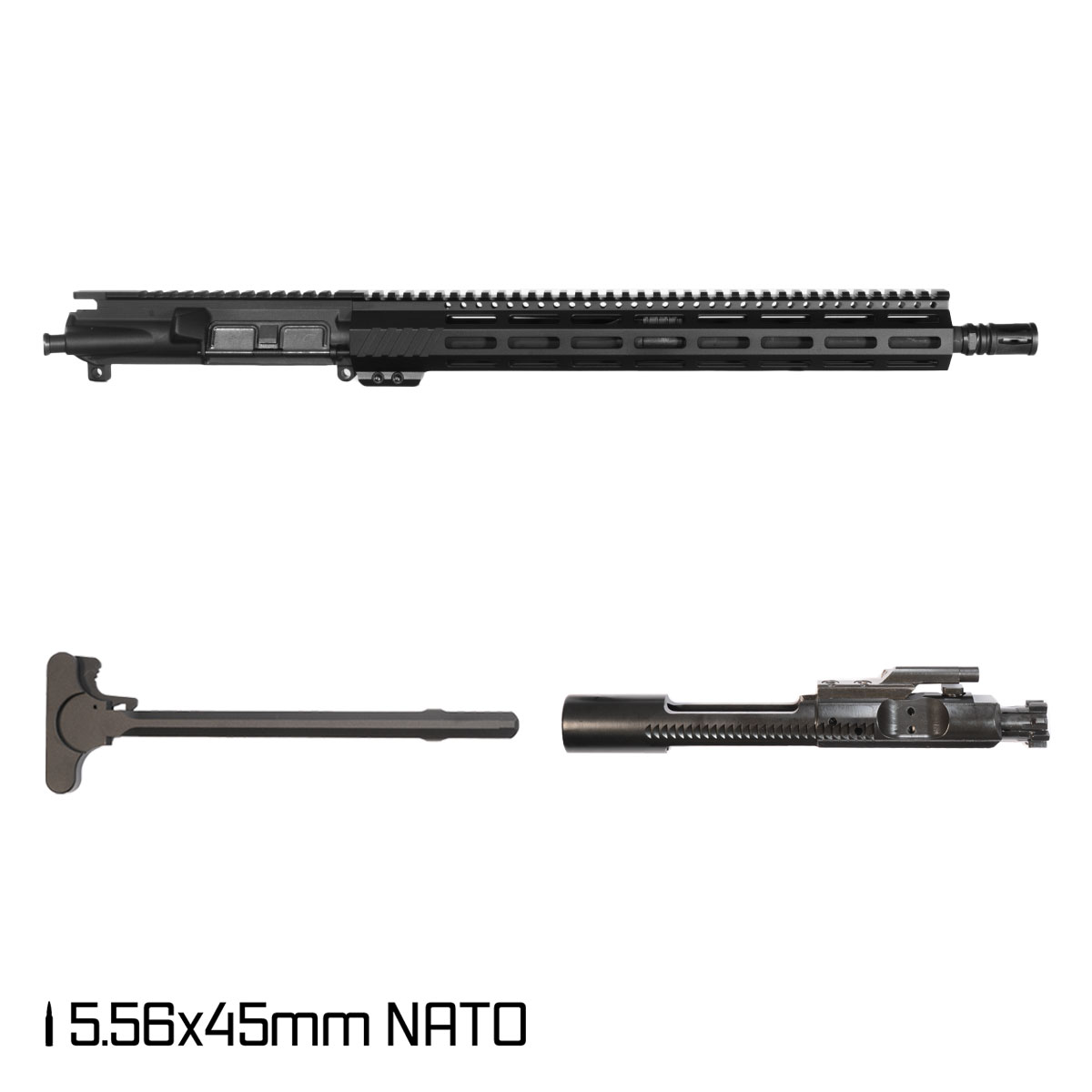 Davidson Defense Aegis 16-inch Carbine-Gas 1:7 5.56 NATO AR-15 Freefloat M-Lok Handguard Rifle Complete Upper Build