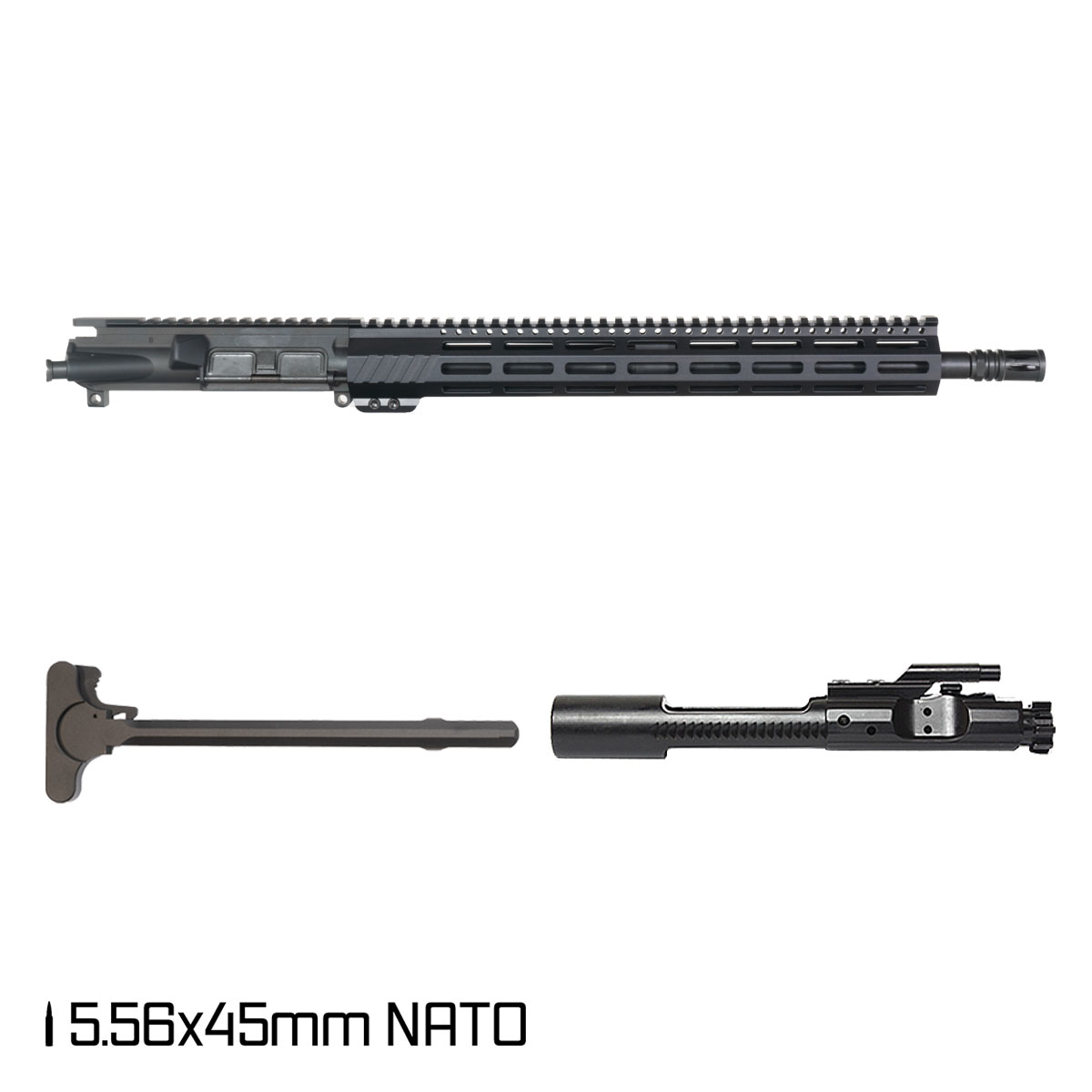 Davidson Defense Aegis 16-inch Carbine-Gas 1:7 5.56 NATO AR-15 Freefloat M-Lok Handguard Rifle Complete Upper Build