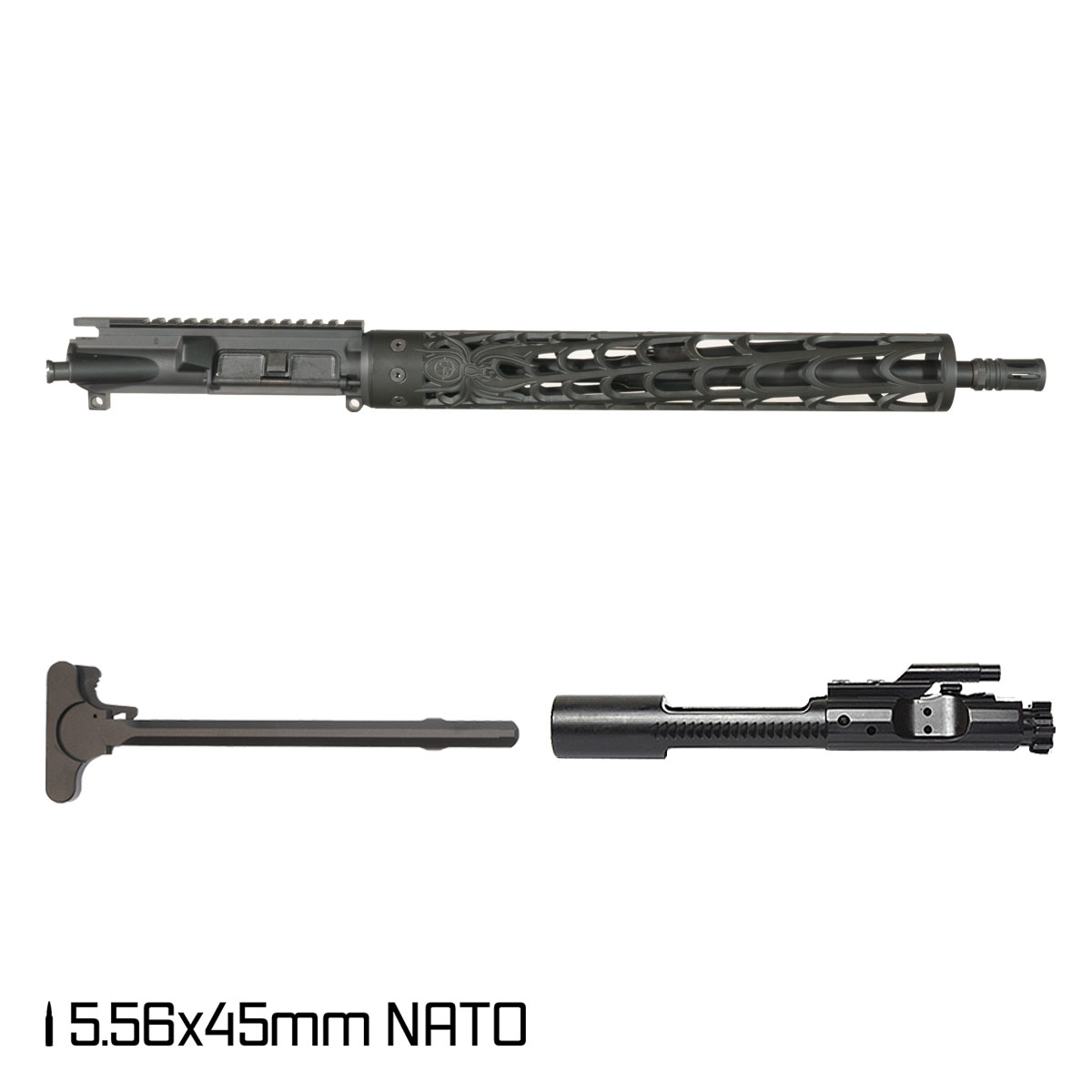 Davidson Defense Web Slinger 16-inch Carbine-Gas 1:7 5.56 NATO AR-15 Custom Handguard Rifle Complete Upper Build