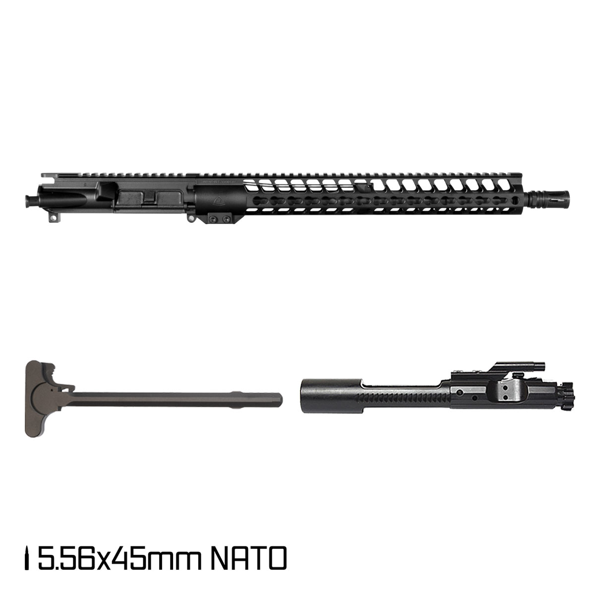 Davidson Defense Warden 16-inch Carbine-Gas 1:8 5.56 NATO AR-15 KeyMod Rifle Complete Upper Build