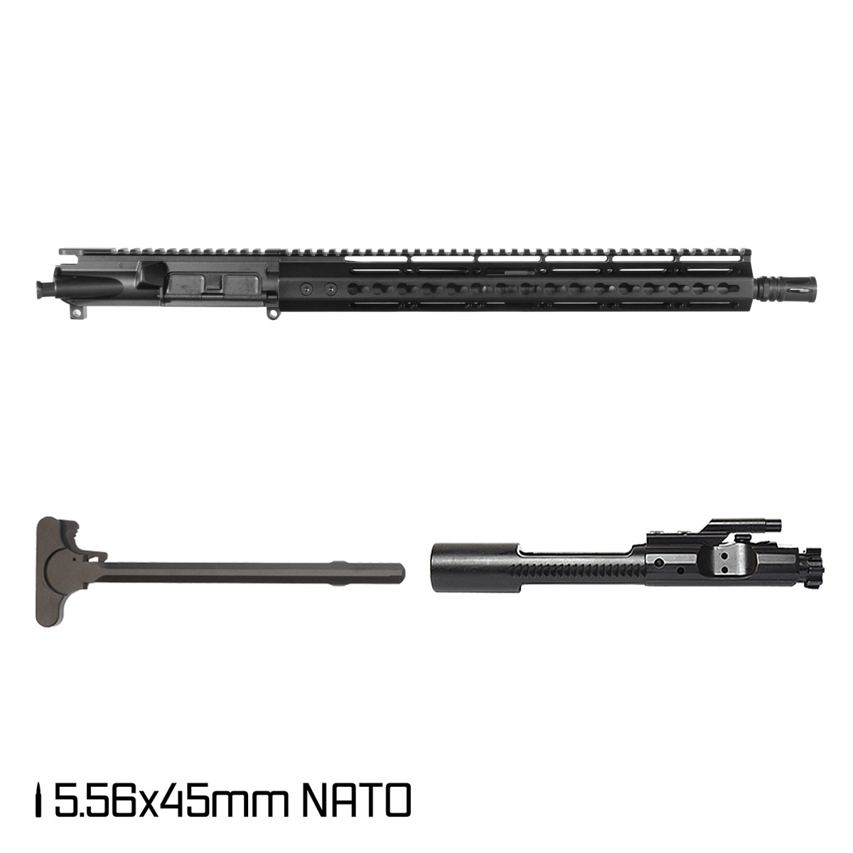 Davidson Defense Warden Duty 16-inch Carbine-Gas 1:8 5.56 NATO AR-15 KeyMod Rifle Complete Upper Build