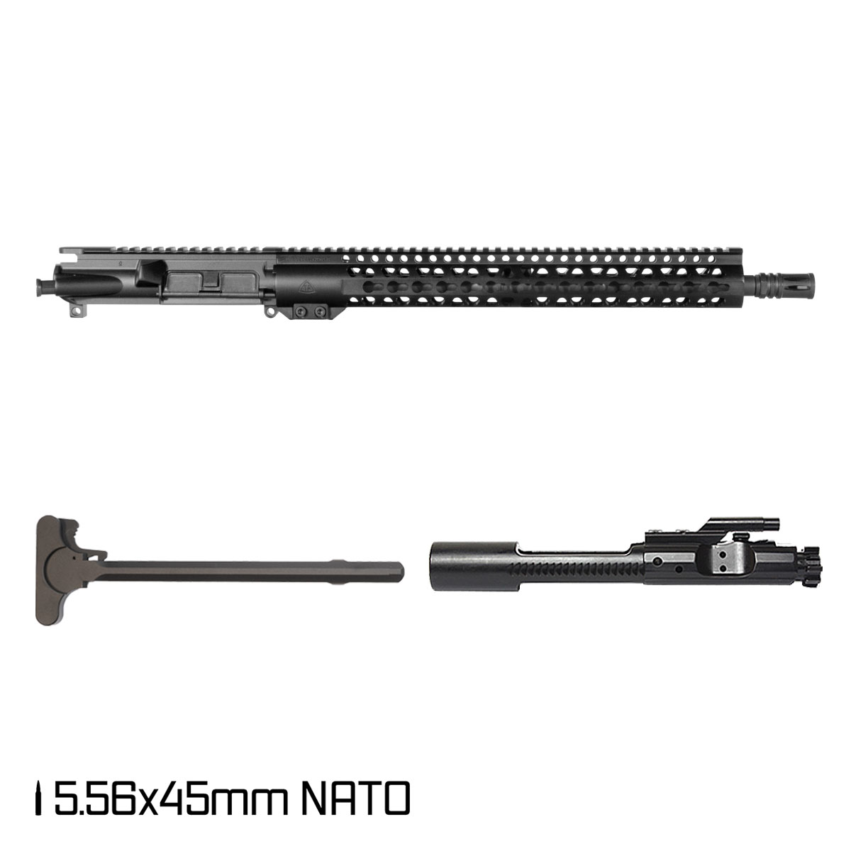 Davidson Defense Warden Patrol 16-inch Carbine-Gas 1:8 5.56 NATO AR-15 KeyMod Rifle Complete Upper Build