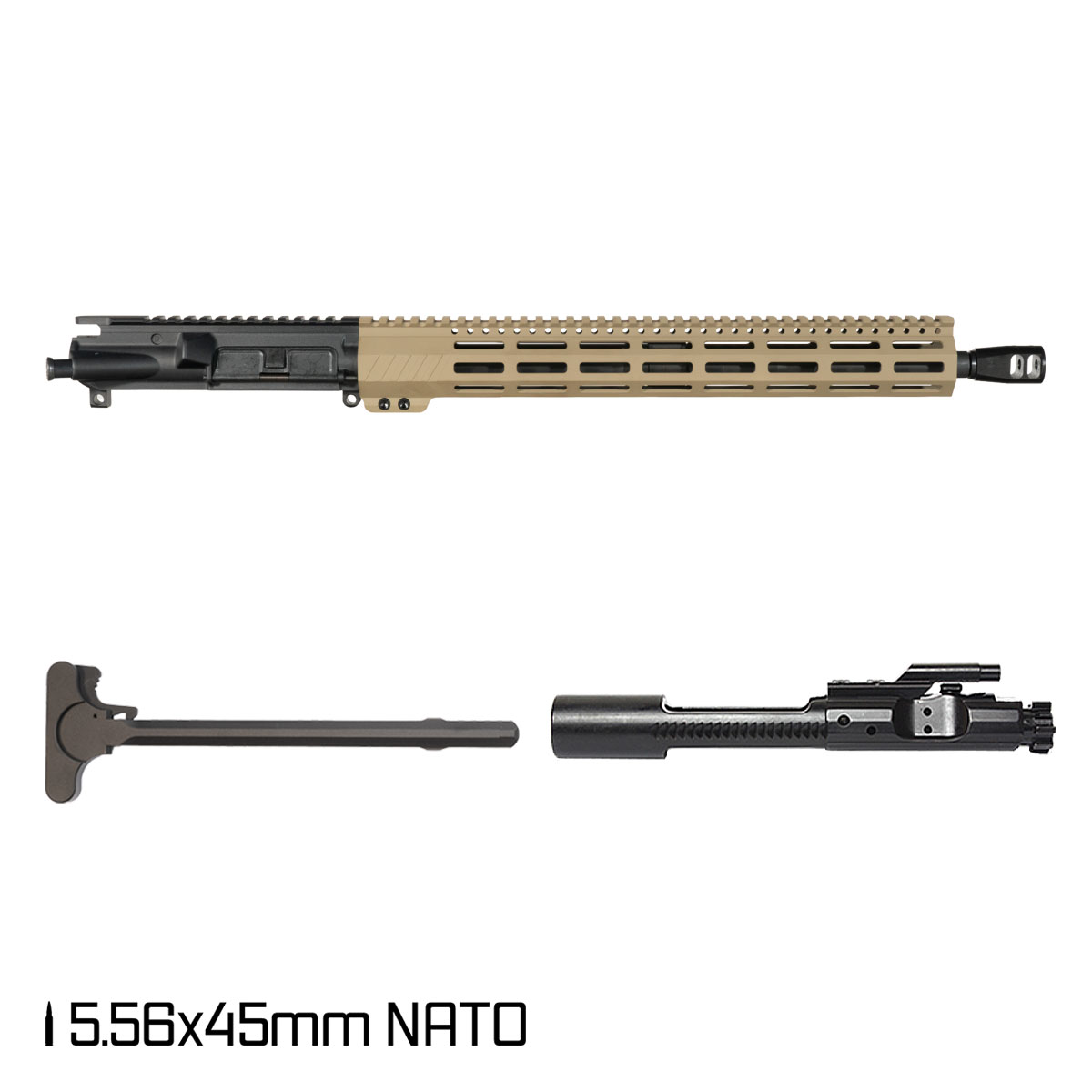 Davidson Defense Ridge 16-inch Carbine-Gas 1:8 5.56 NATO AR-15 M-Lok Rifle Complete Upper Build