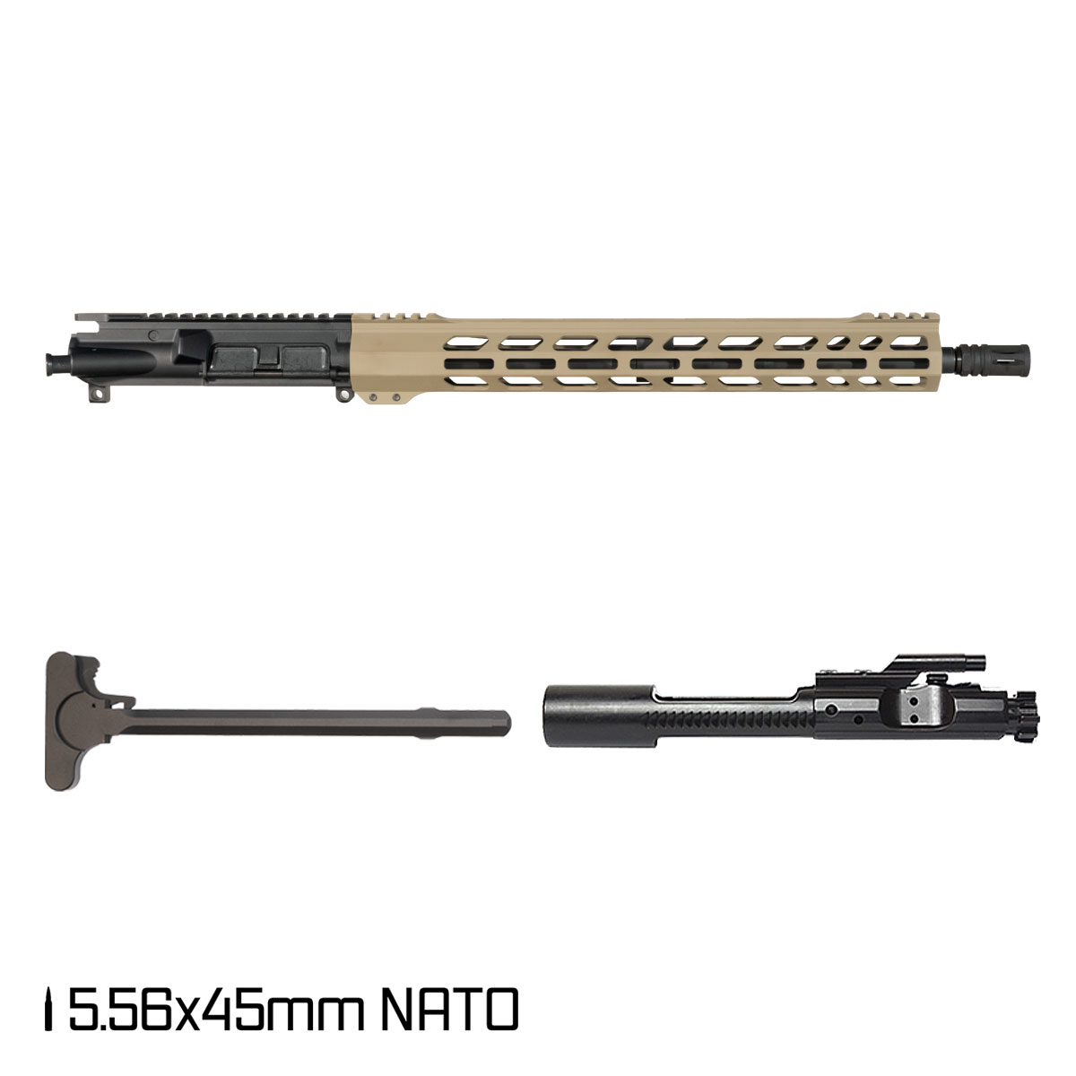 Davidson Defense Tanman 16-inch Carbine-Gas 1:8 5.56 NATO AR-15 M-Lok Rifle Complete Upper Build