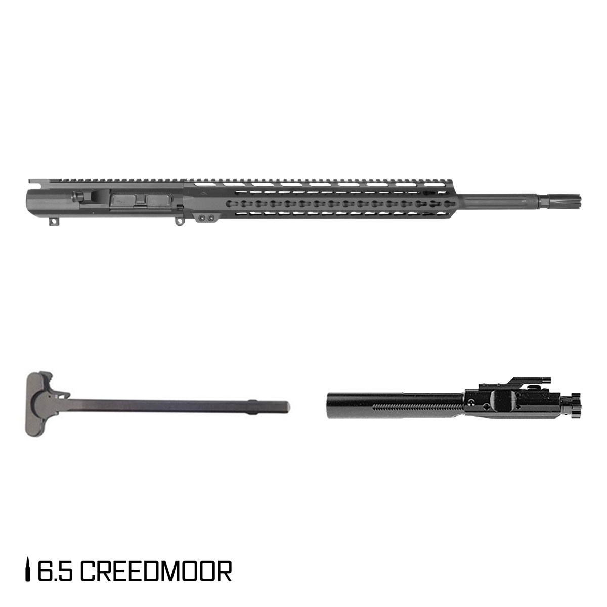 Davidson Defense Chimera 20-inch Rifle-Gas 1:8 6.5 Creedmoor AR-10 Freefloat M-Lok Handguard Rifle Complete Upper Build