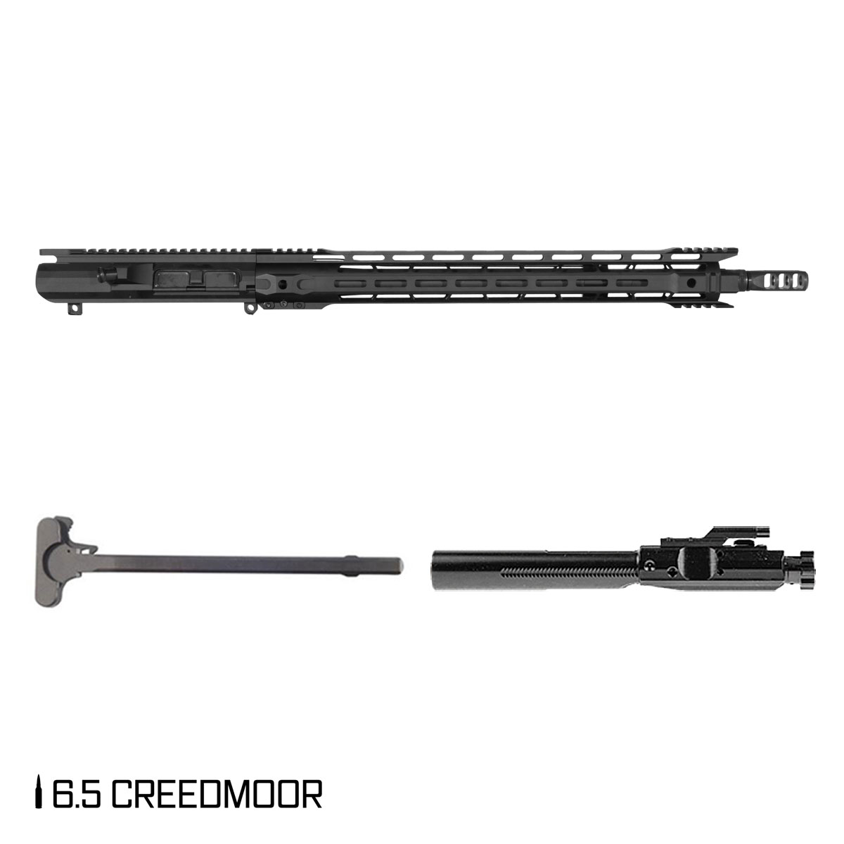 Davidson Defense Bjorn 20-inch Rifle-Gas 1:8 6.5 Creedmoor AR-10 M-Lok Rifle Complete Upper Build