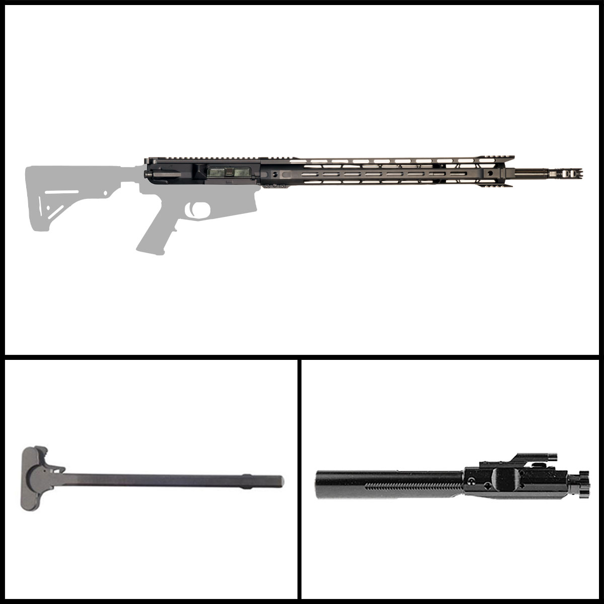Davidson Defense Winter Shadow 22-inch LR-308 6.5 Creedmoor Rifle Complete Upper Build