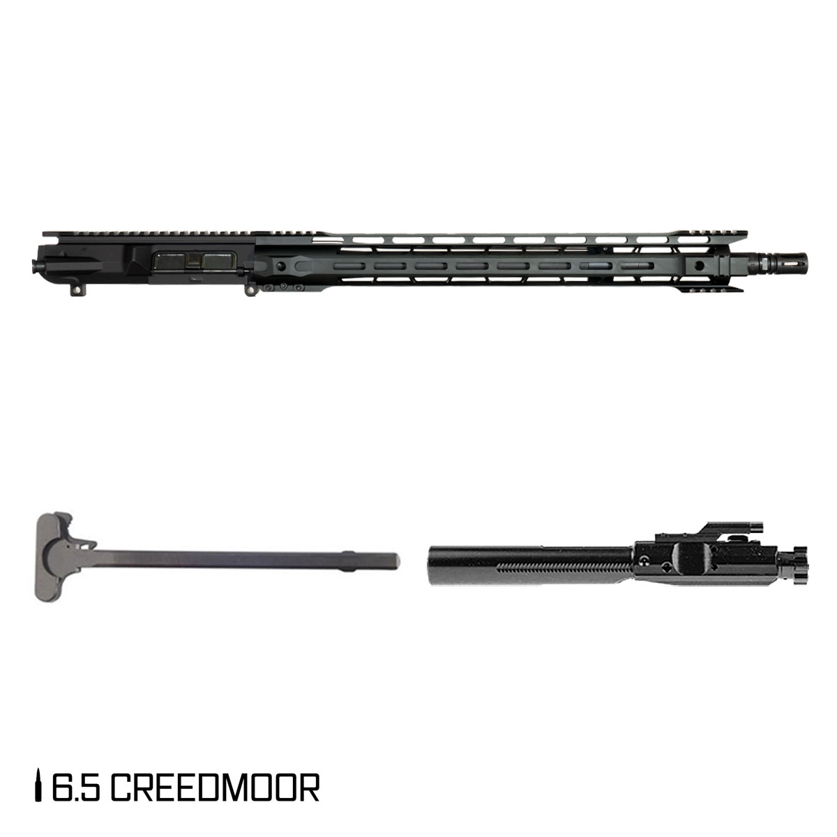 DTT Copperline  Gorge 20-inch Rifle-Gas 1:8 6.5 Creedmoor AR-10 Freefloat M-Lok Handguard Rifle Complete Upper Build