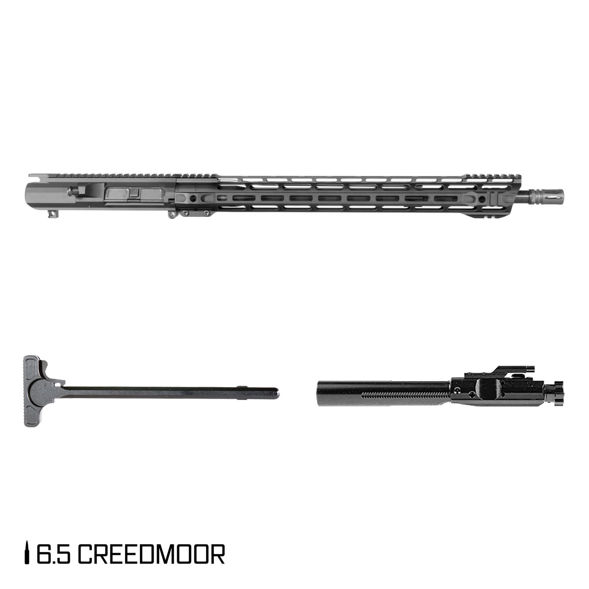 Davidson Defense The Long Ranger 20-inch Rifle-Gas 1:8 6.5 Creedmoor AR-10 Freefloat M-Lok Handguard Rifle Complete Upper Build