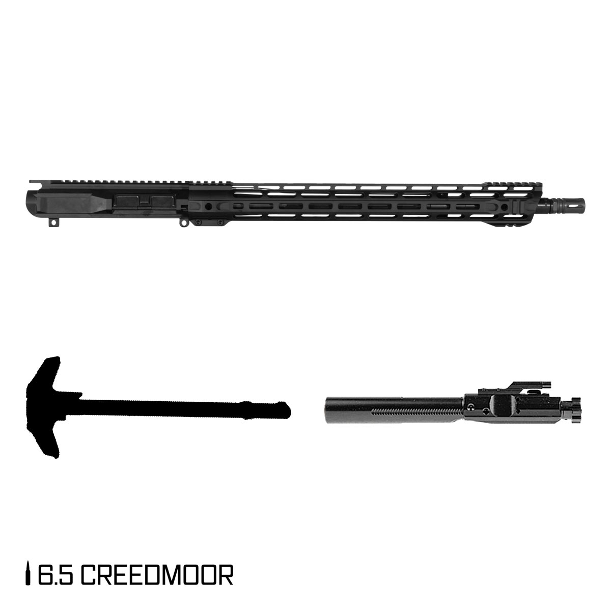 Davidson Defense At The Helm 20-inch Rifle-Gas 1:8 6.5 Creedmoor AR-10 Rifle Complete Upper Build