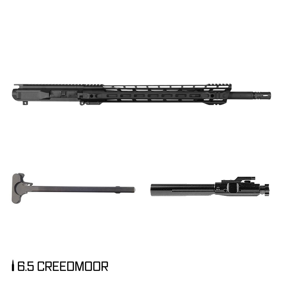 Davidson Defense Terminus 20-inch Rifle-Gas 1:8 6.5 Creedmoor AR-10 M-Lok Rifle Complete Upper Build