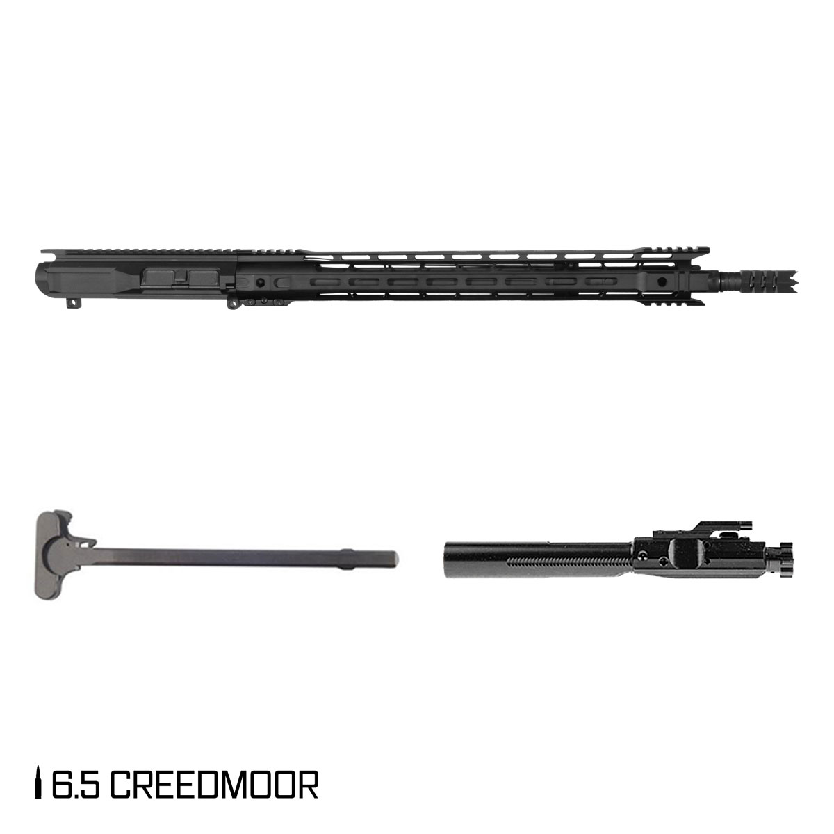 Davidson Defense Blackhill 20-inch Rifle-Gas 1:8 6.5 Creedmoor AR-10 M-Lok Rifle Complete Upper Build