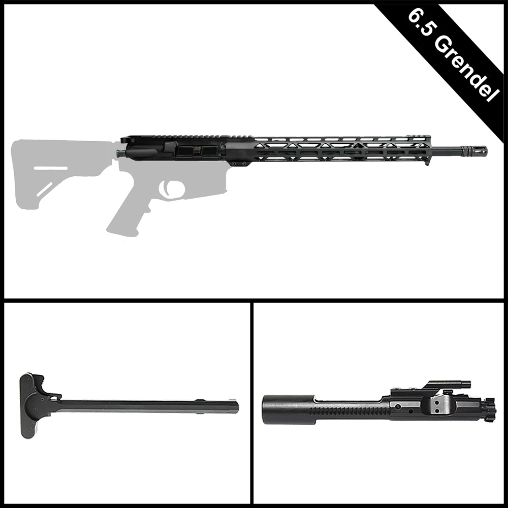 Davidson Defense Mandos 18-inch AR-15 6.5 Grendel Rifle Complete Upper Build