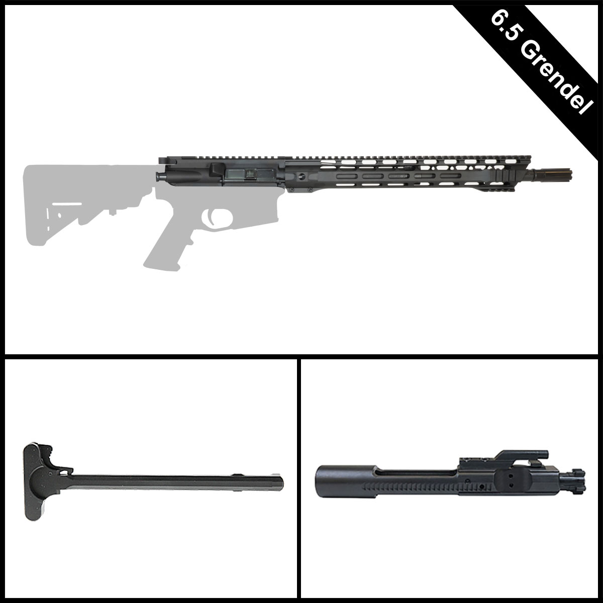 Davidson Defense Mithrin 16-inch AR-15 6.5 Grendel Rifle Complete Upper Build
