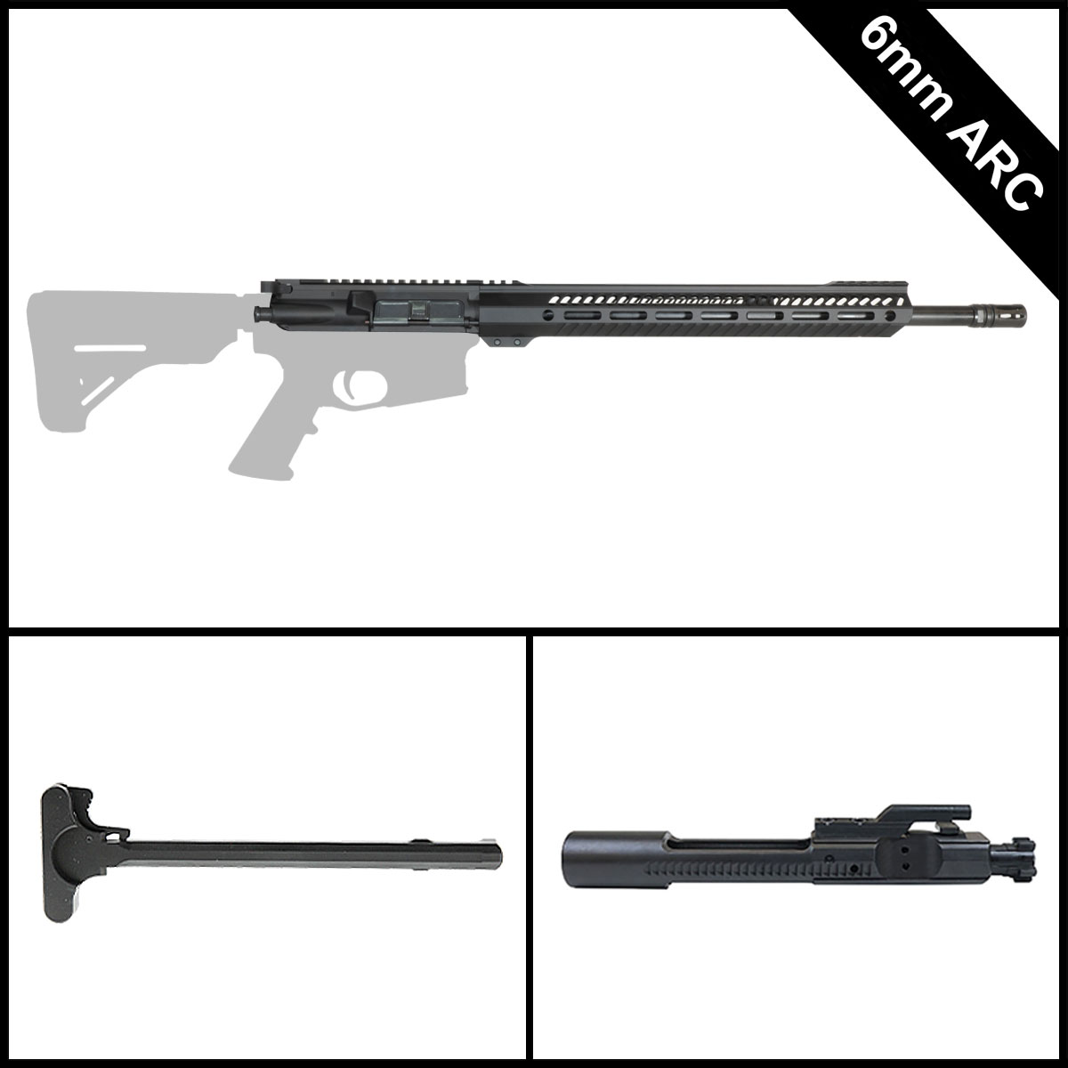 Davidson Defense Steel Alchemist 18-inch AR-15 6MM ARC Rifle Complete Upper Build