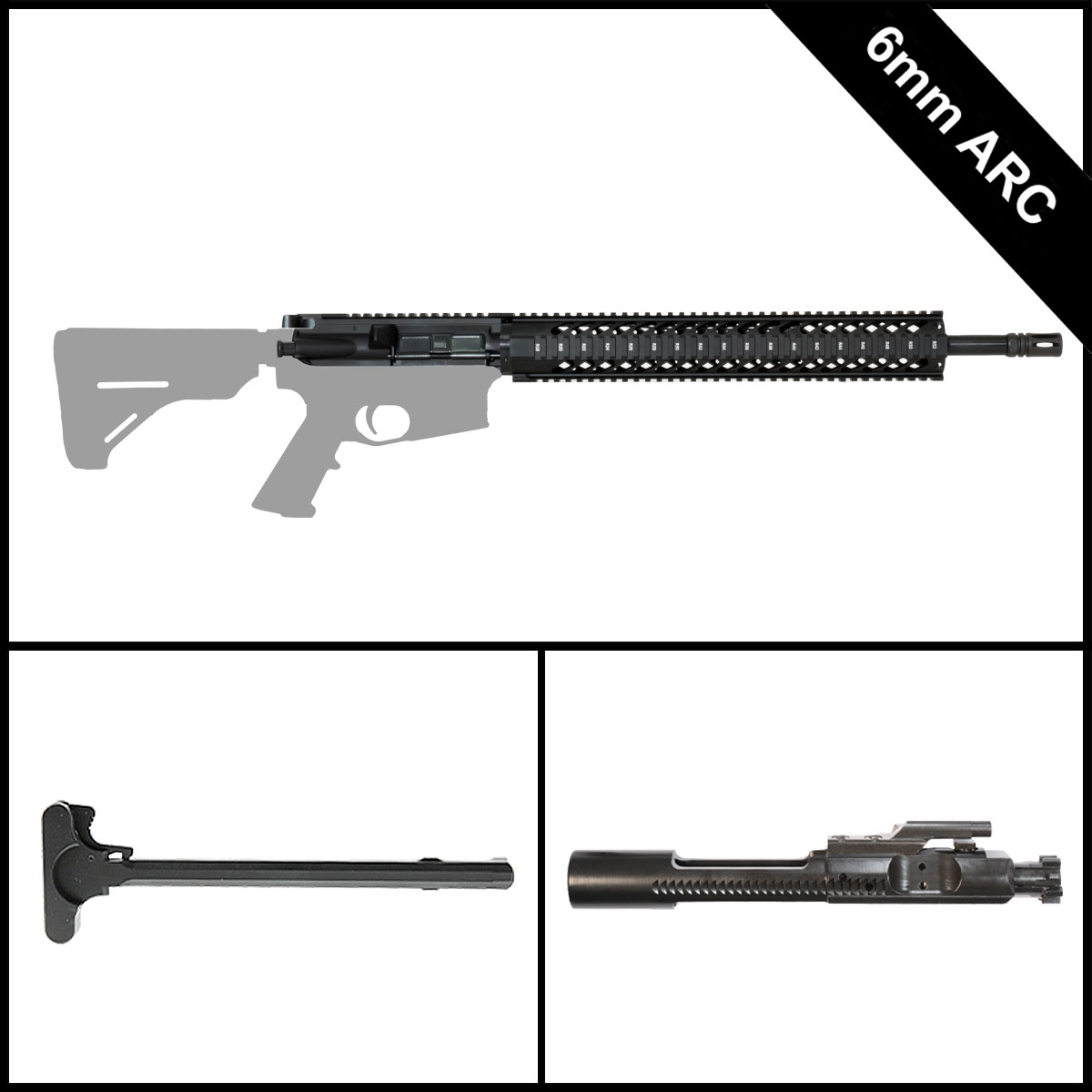 Davidson Defense LAZR 18-inch AR-15 6MM ARC Rifle Complete Upper Build