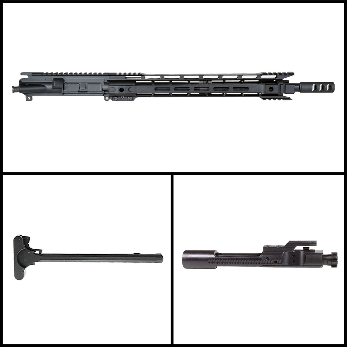 Davidson Defense 'African Kestrel' 16.25-inch AR-15 7.62x39 Nitride Rifle Complete Upper Build