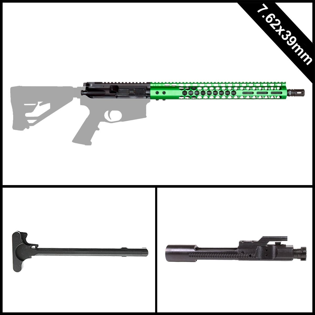 Davidson Defense BioShock 16-inch AR-15 7.62x39mm Rifle Complete Upper Build