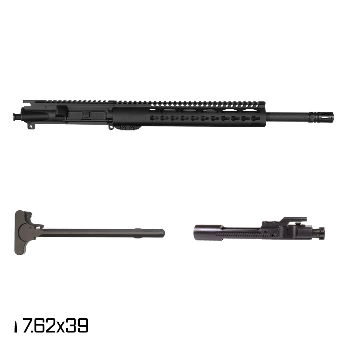 Davidson Defense Catastrophe 16-inch Carbine-Gas 1:10 7.62x39mm AR-15 KeyMod Rifle Complete Upper Build