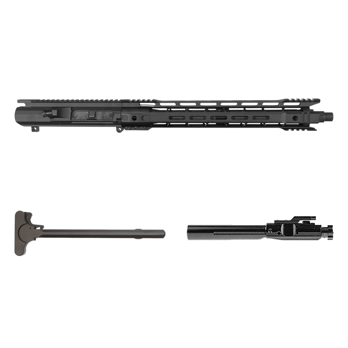 Davidson Defense Suppressor Ready Lattice 16-inch Carbine-Gas 1:3 8.6 BLK AR-10 Freefloat M-Lok Handguard Rifle Complete Upper Build