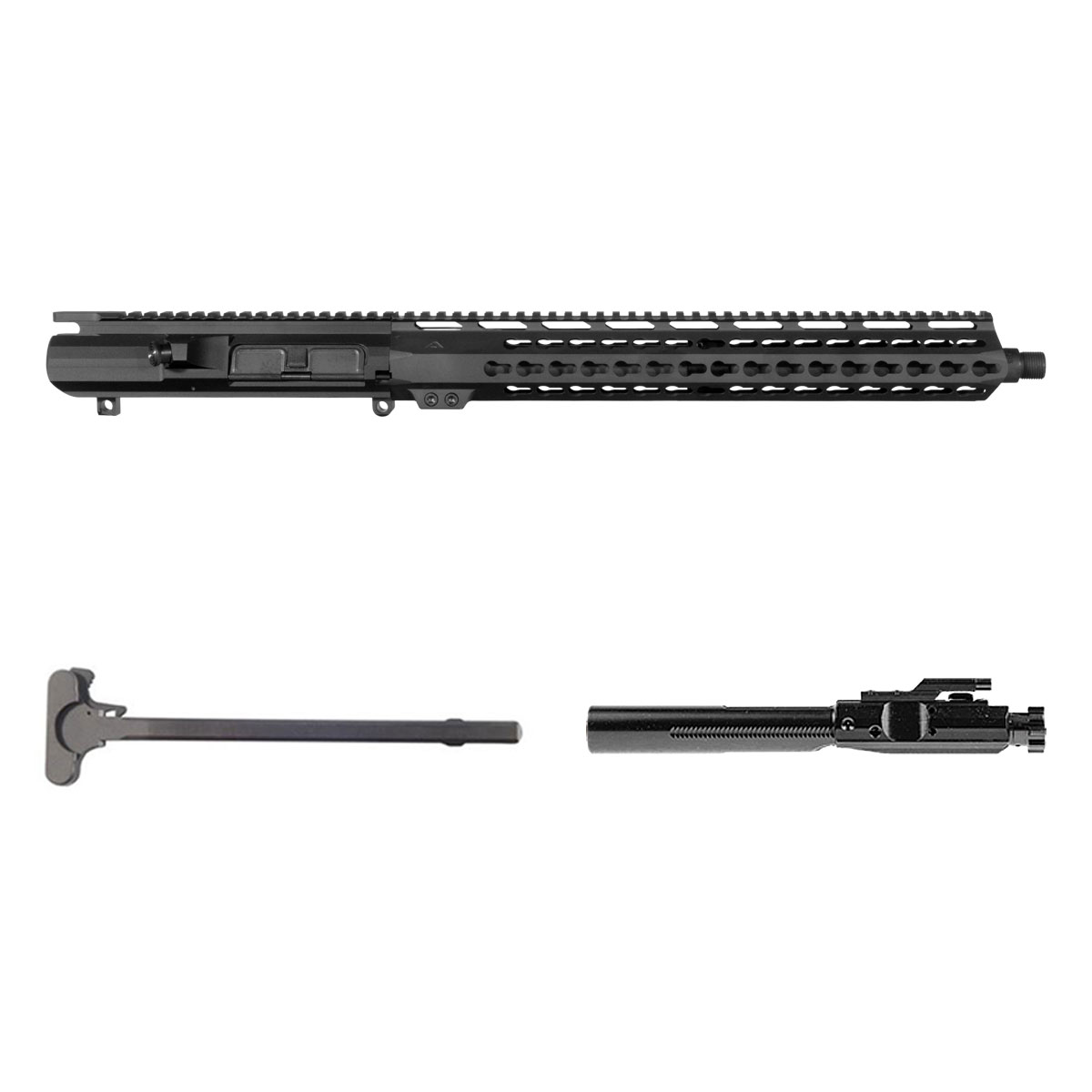 Davidson Defense Suppressor Ready Abeyance 16-inch Carbine-Gas 1:3 8.6 BLK AR-10 KeyMod Rifle Complete Upper Build