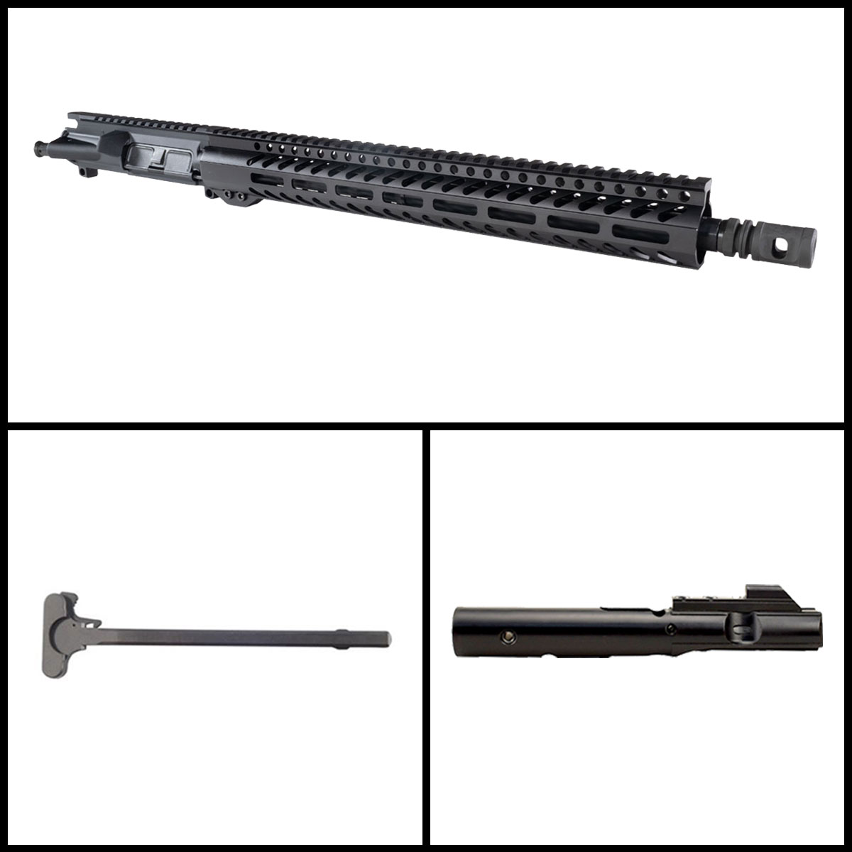 DD 'Boom Bop' 16.5-inch AR-15 9mm Nitride Rifle Complete Upper Build Kit