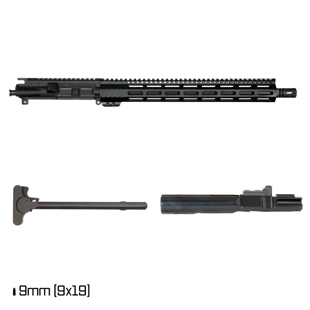 Davidson Defense Aegis 16-inch 1:10 9MM AR-9 Freefloat M-Lok Handguard Rifle Complete Upper Build