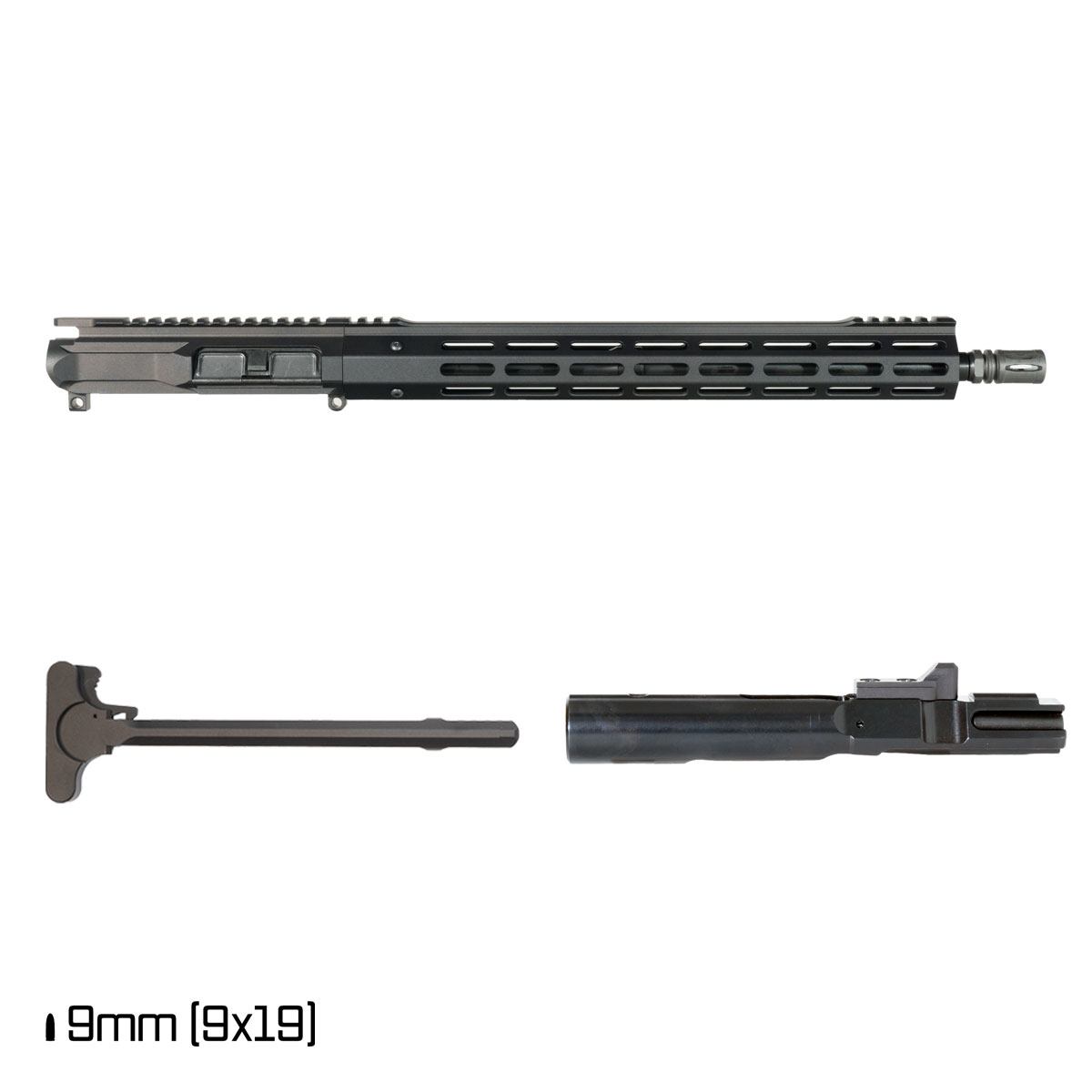Davidson Defense Ronin Competition 16-inch 1:10 9MM AR-9 Freefloat M-Lok Handguard Rifle Complete Upper Build