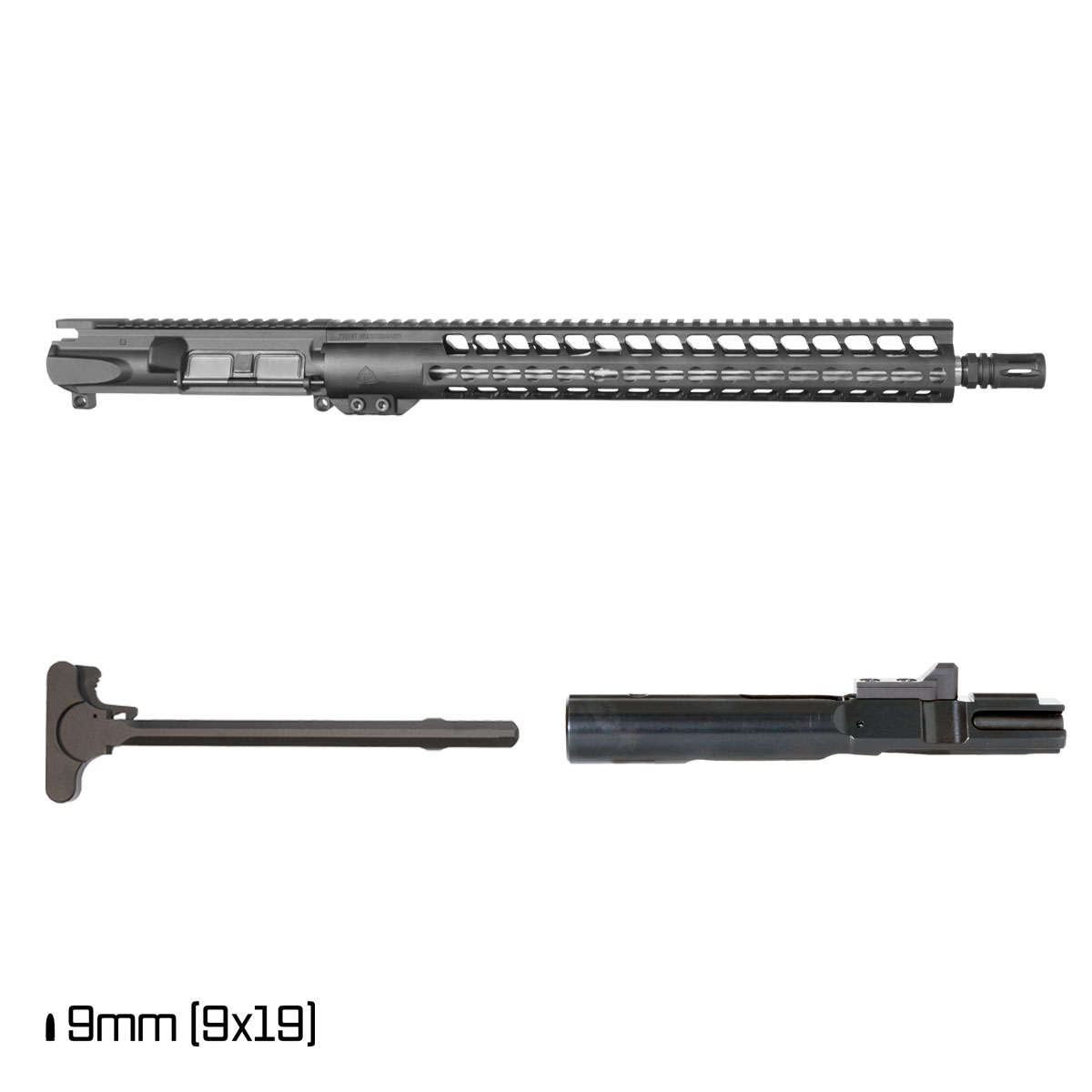 Davidson Defense Flamberge 16-inch 1:10 9mm AR-9 Freefloat KeyMod Handguard Rifle Complete Upper Build