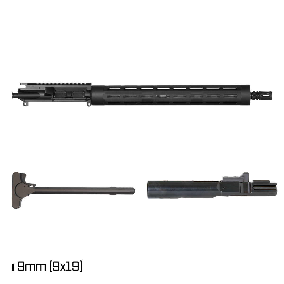 Davidson Defense Gyas 16-inch 1:10 9mm AR-9 Freefloat Tubular M-Lok Handguard Rifle Complete Upper Build