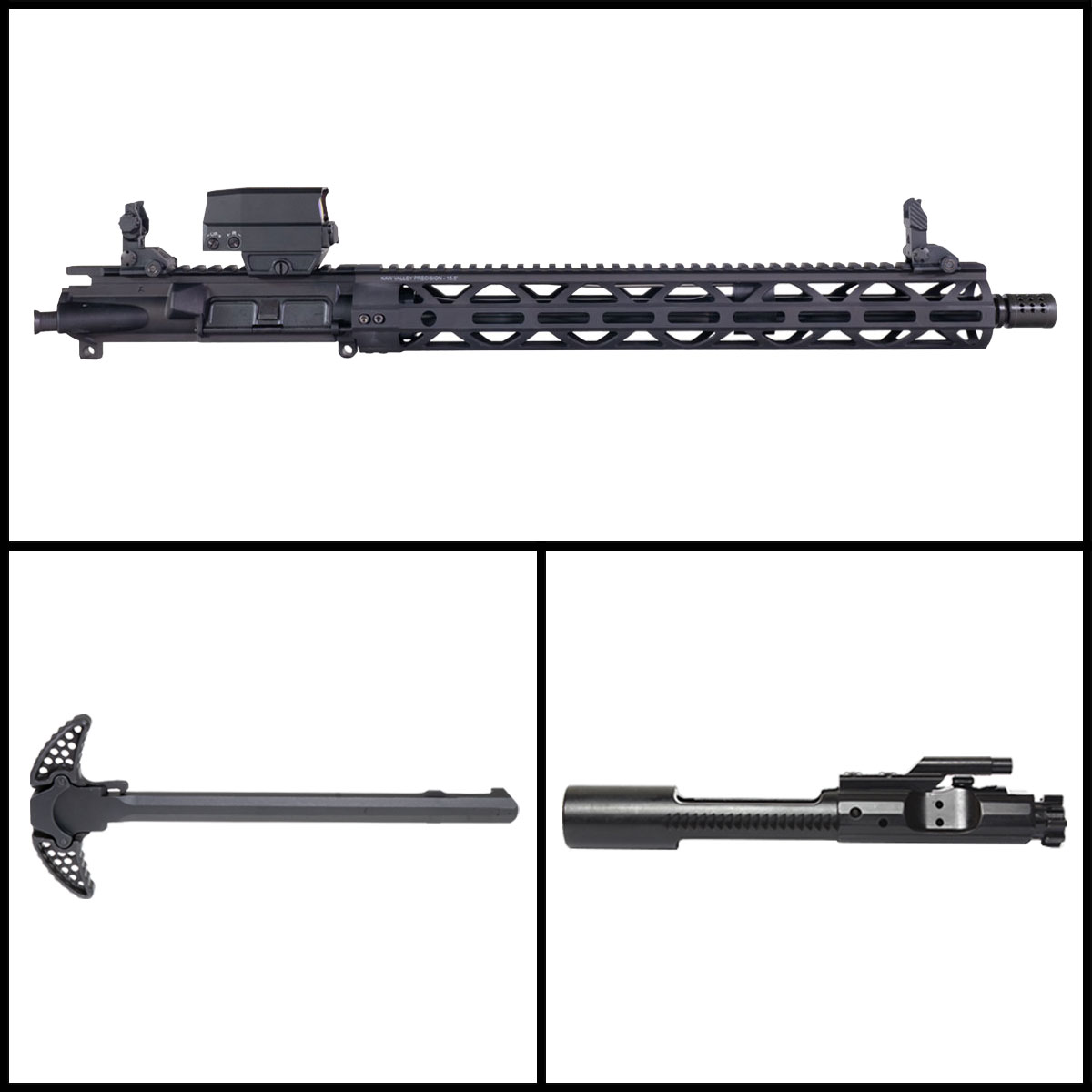 Davidson Defense 'People's Justice' 16-inch AR-15 5.56 NATO Nitride Rifle Complete Upper Build Kit
