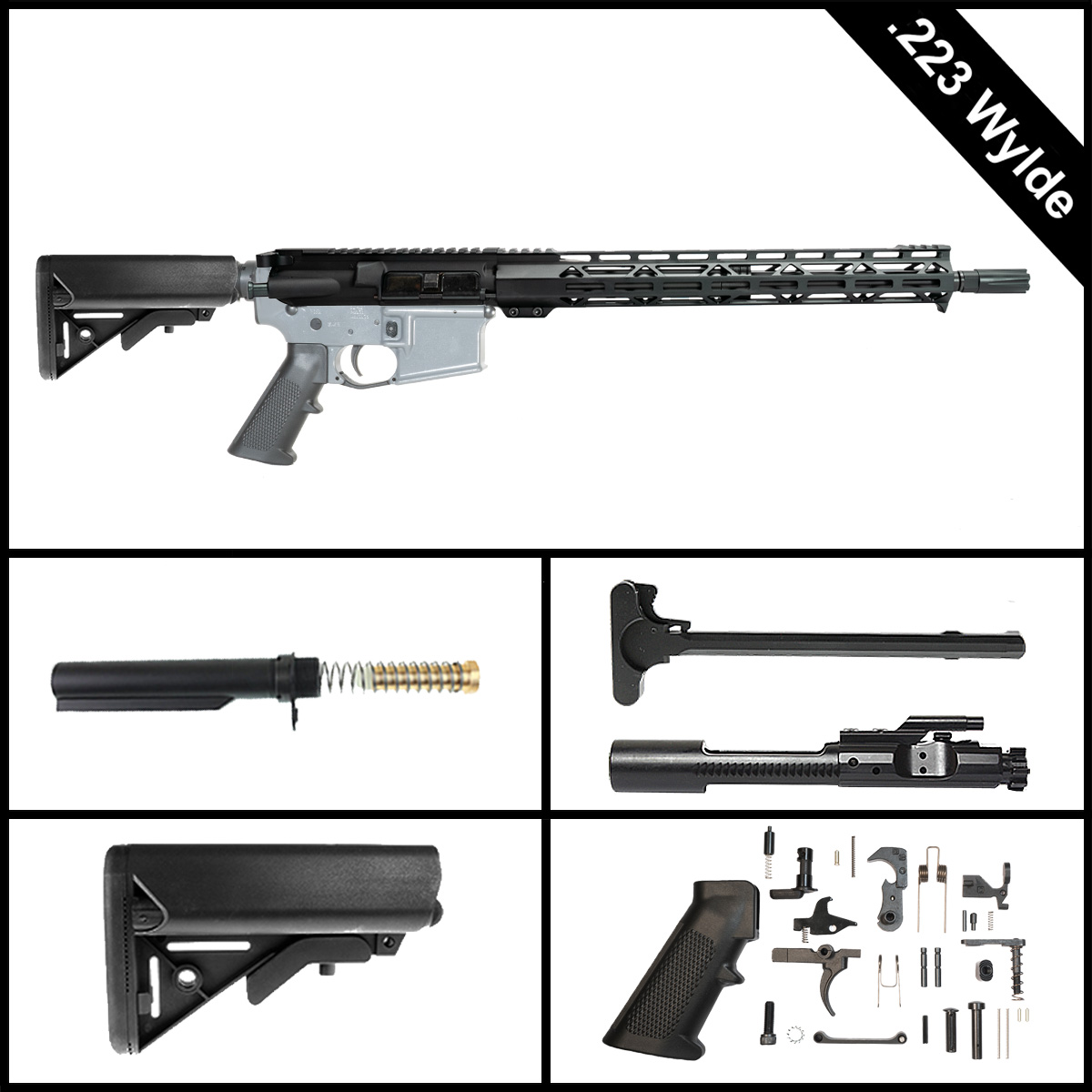 Davidson Defense Glaurung 16-inch AR-15 .223 Wylde Rifle Full Build Kit