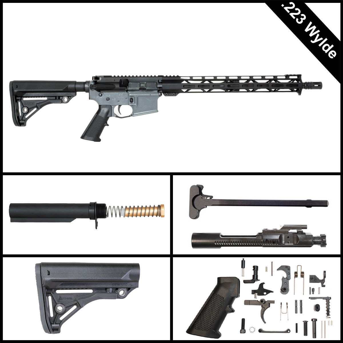 Davidson Defense Sundown 16-inch AR-15 .223 Wylde Rifle Full Build Kit