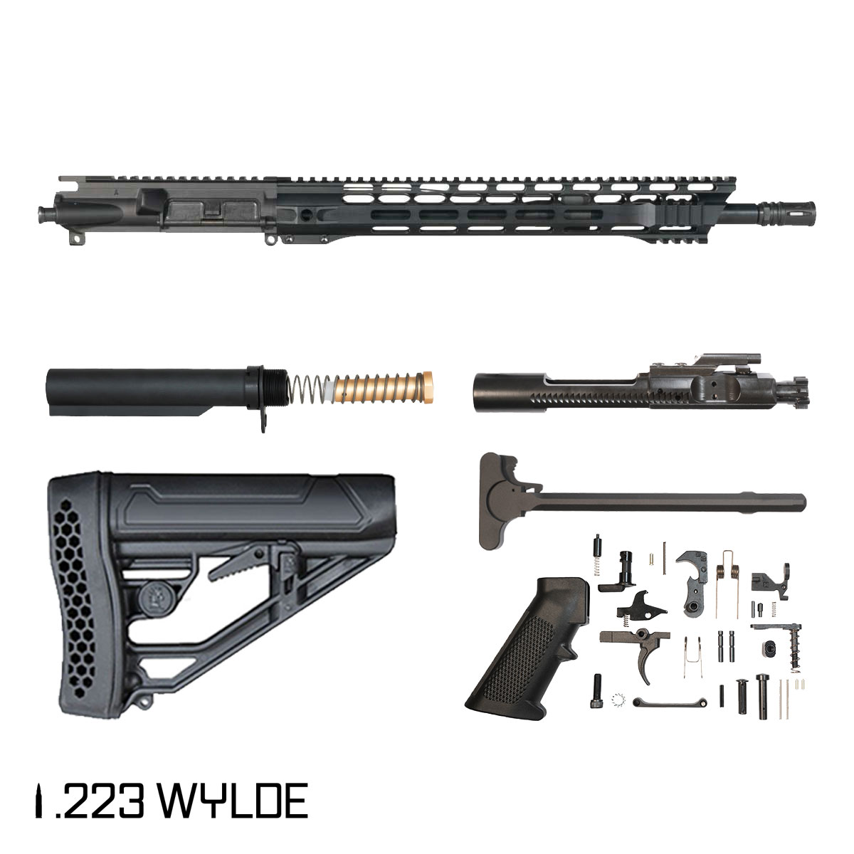 Night Sentry 16-inch Carbine-Gas 1:8 .223 Wylde AR-15 Freefloat