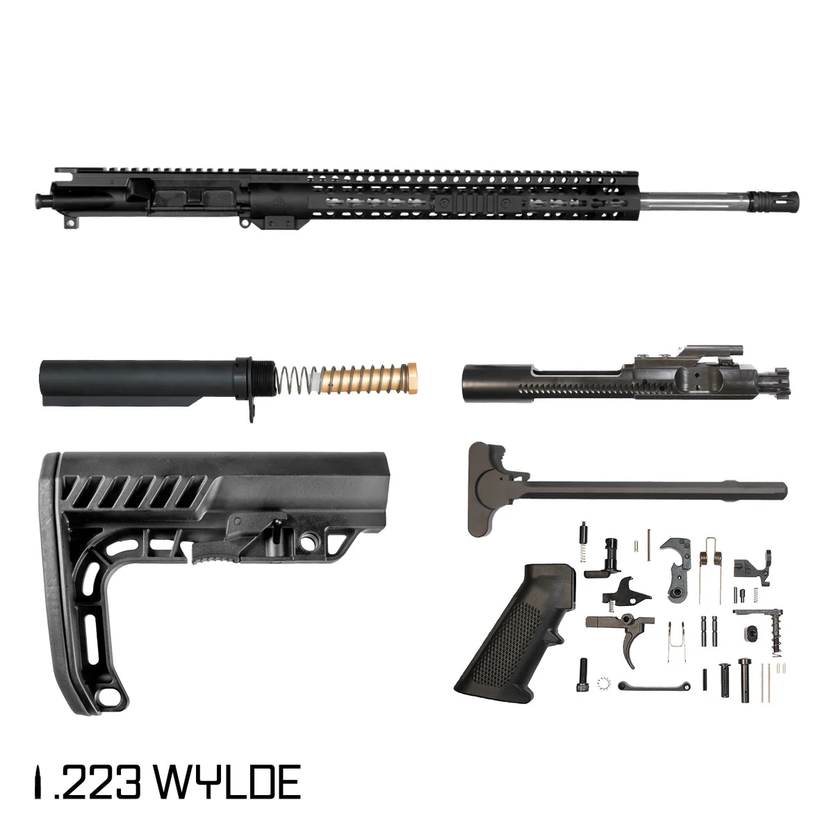 Taipan w/Special Operations Stock 20-inch .223 Wylde KeyMod Rifle