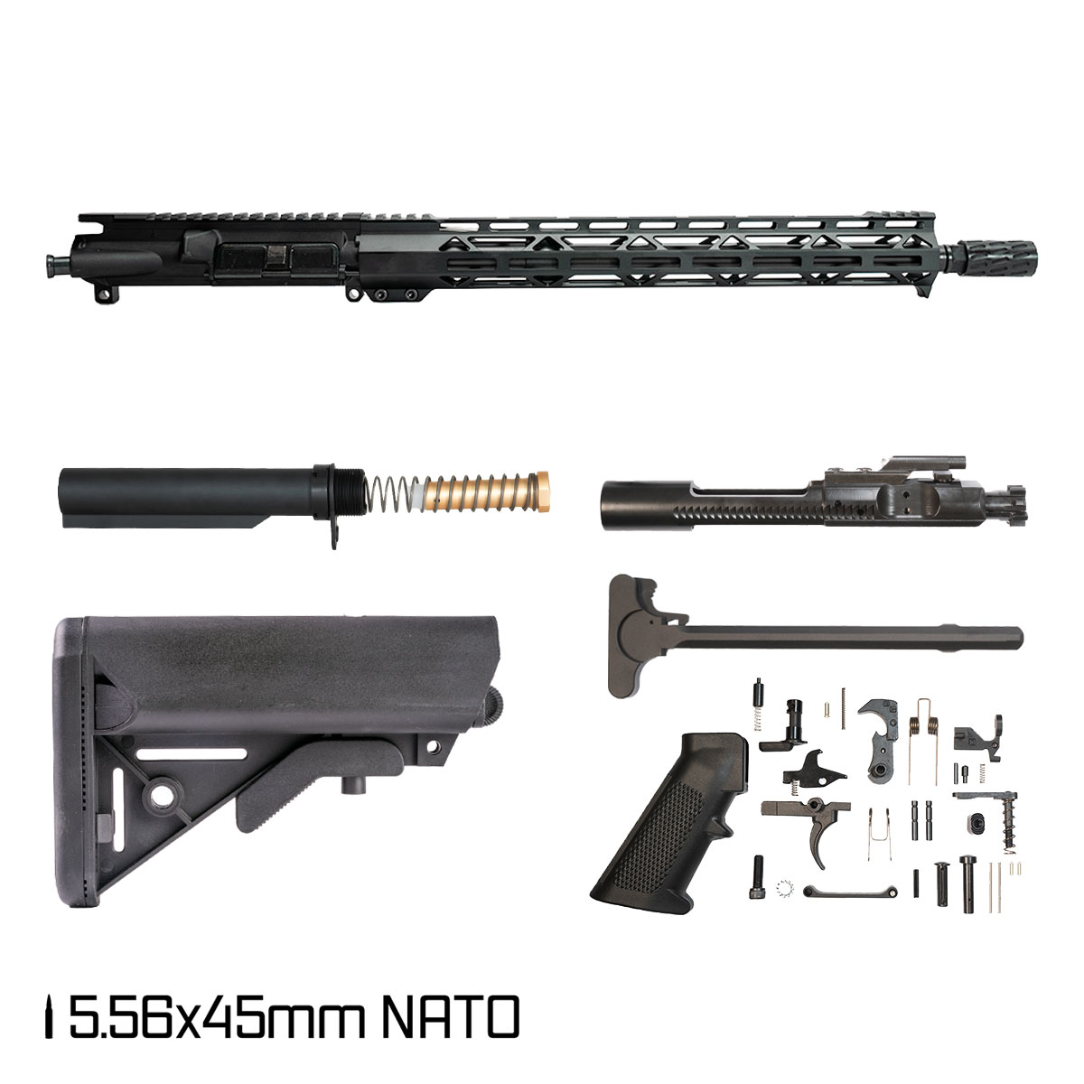 Davidson Defense Helcaraxe 16-inch AR-15 .300 BLK Rifle Full Build Kit