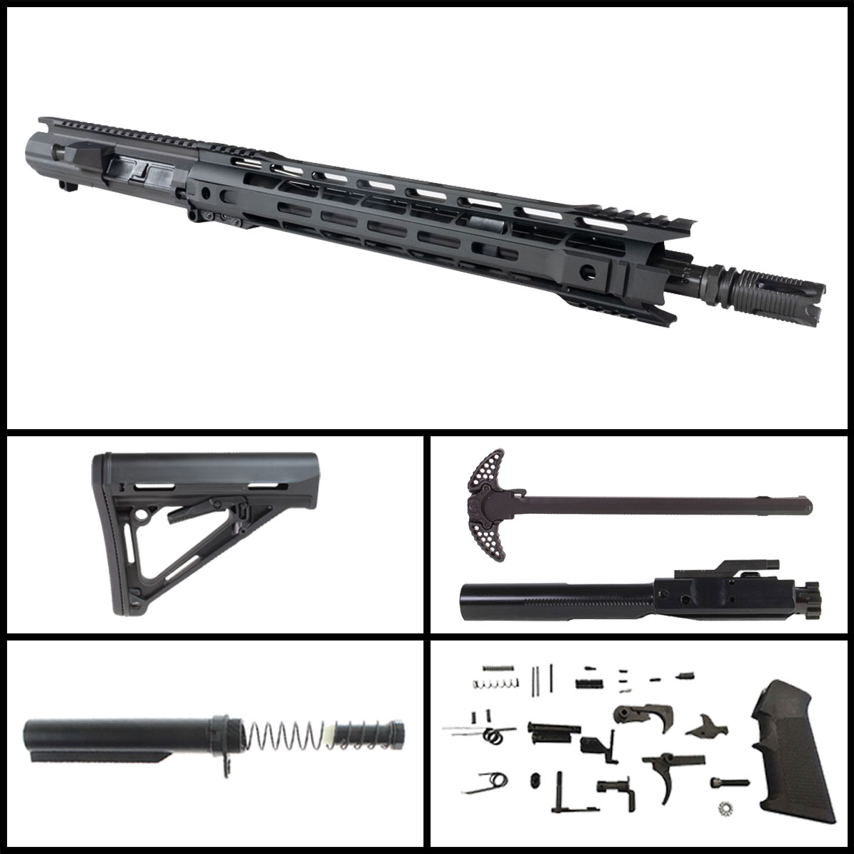 Davidson Defense 'Forseti' 16-inch LR-308 .308 Win Manganese Phosphate Rifle Full Build Kit