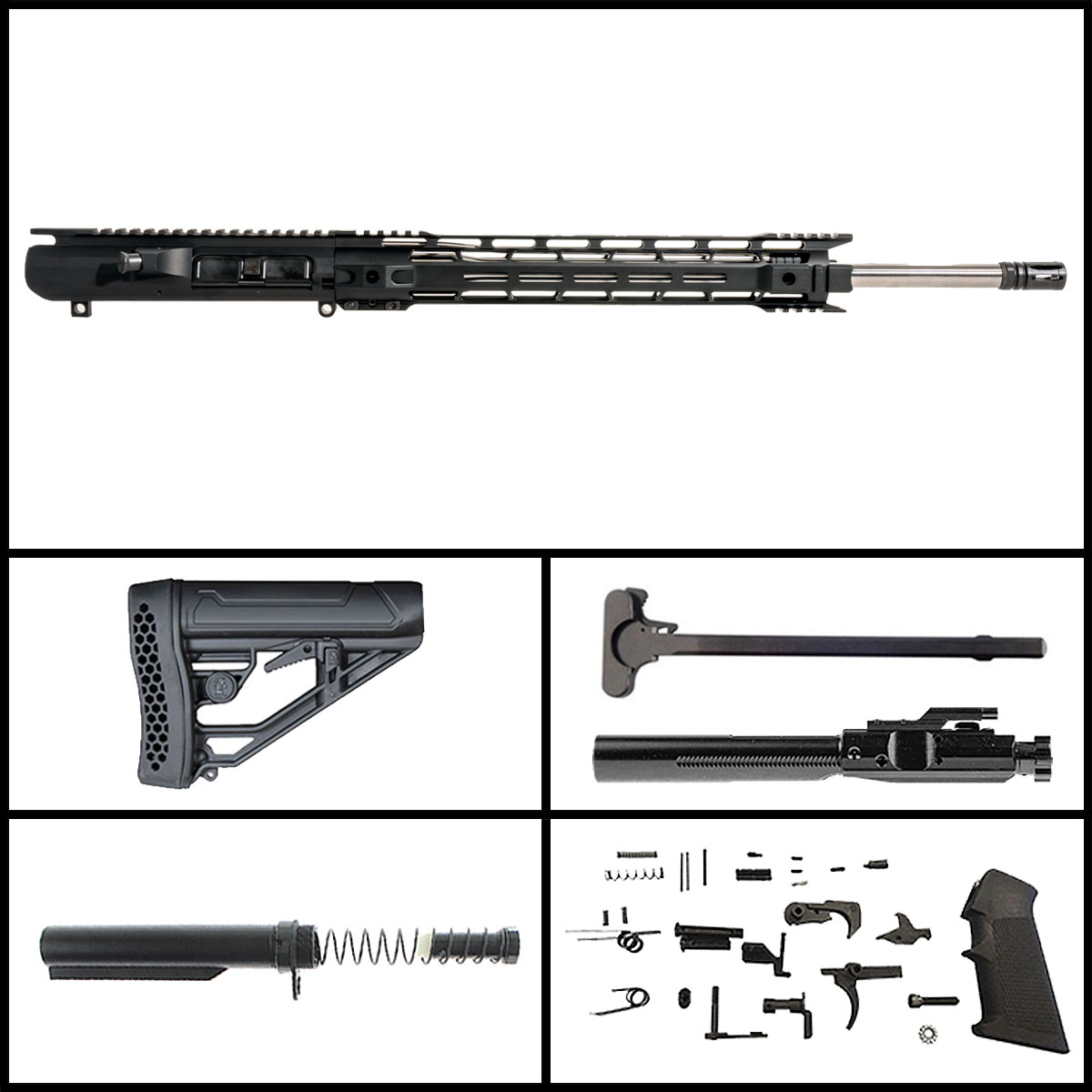 'Charlie' 20-inch LR-308 .308 Win Stainless Rifle Full Build Kit