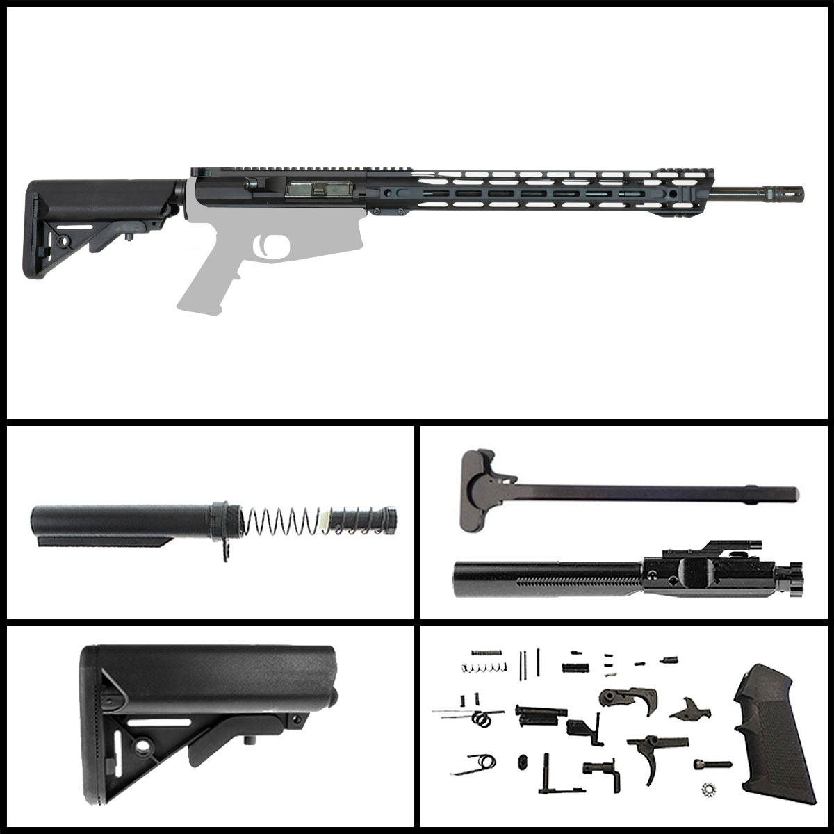 Davidson Defense Wizard's Staff 20-inch LR-308 .308 WIN Rifle Full Build Kit