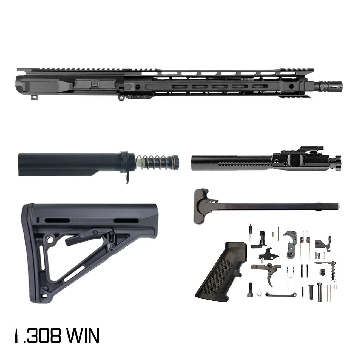 Blastinator w/Adjustable Carbine Stock 16-inch .308 Win AR-10 Full ...