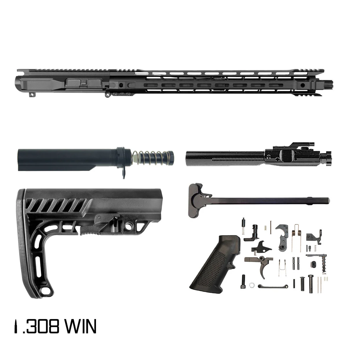 Linear Motion w/Special Operations Stock 18-inch Mid-Gas .308 Win AR-10 ...