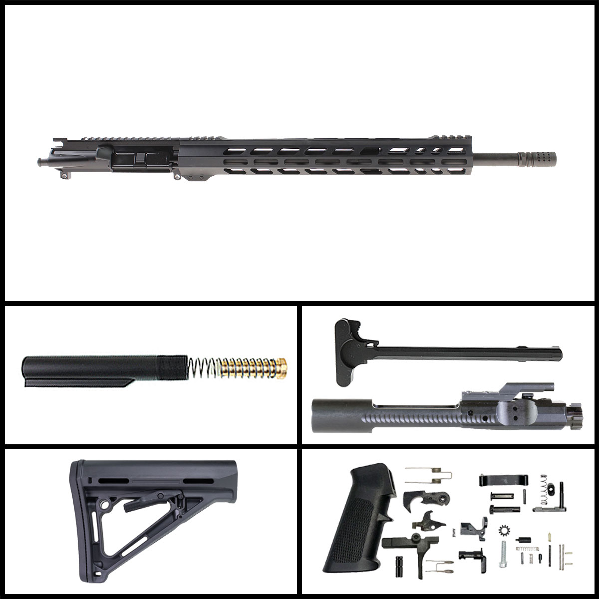 Davidson Defense 'Z450' 18-inch AR-15 .450 Bushmaster Phosphate Rifle ...