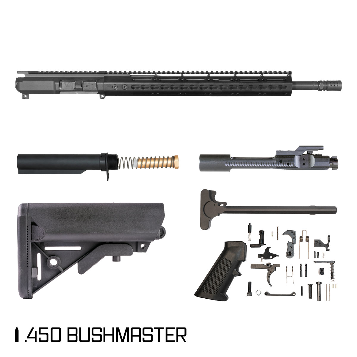 Hammer Forge w/SBA5 Brace 10.5-inch Carbine-Gas 1:24 .450