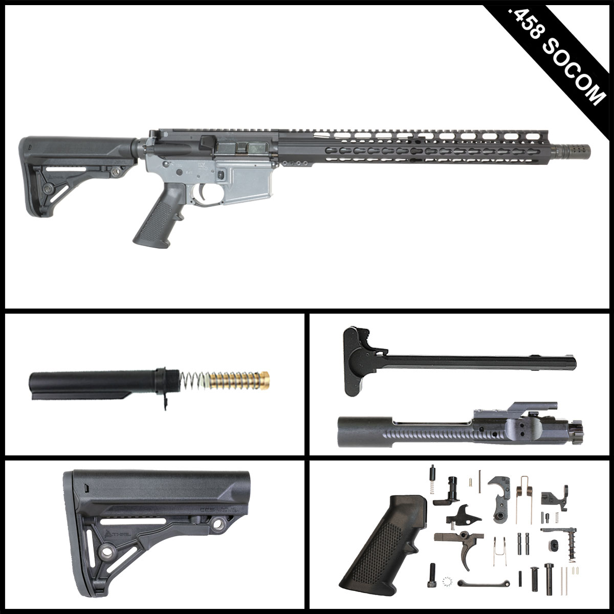 Davidson Defense Intermission 16-inch AR-15 .458 SOCOM Rifle Full Build Kit